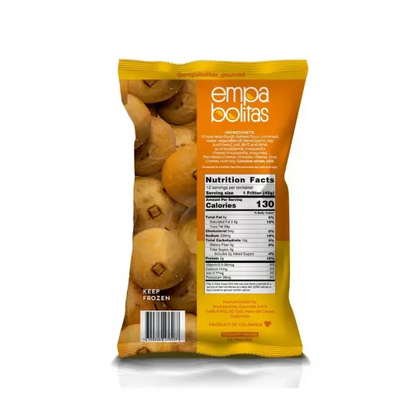 Empabolitas four cheese-filled pastries - 19.05 oz