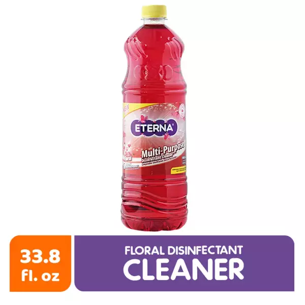 Eterna | Floral Multi Purpose Disinfectant Cleaner | 33,8 ozE.