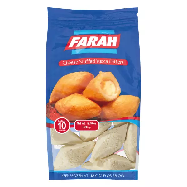 Farah | Cheese Stuffed Yucca Fritters | 19.04 Oz