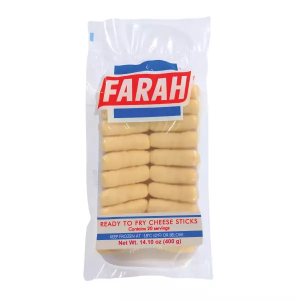 Farah | Ready to Fry Cheese Sticks | 14.1 Oz