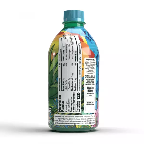 Fermented Agave Lechuguilla Beverage Traditional - 16.9 oz