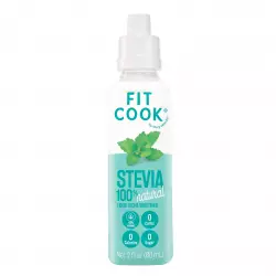 Fitcook-Natural Liquid Stevia- 2.03 oz - Zero calories - Organic - Natural liquid sweetener.