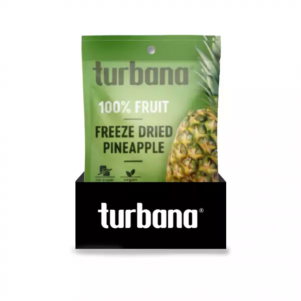 Freeze dried pinapple 6 pack 2.52 oz E