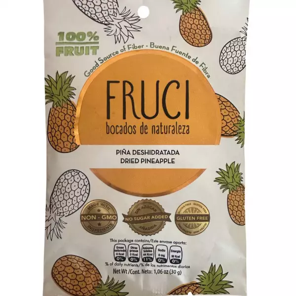 Fruci Dried Pineapple - 1.06 OZ - Gluten Free