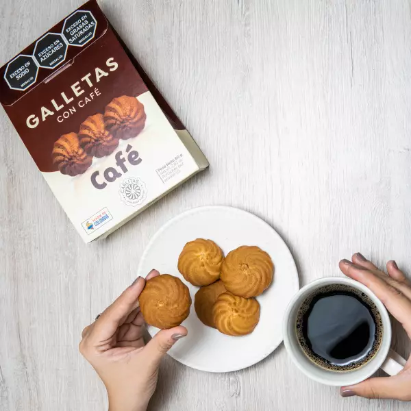 Galletas  Carlitas - 8.47 oz Cookies |Café flavored E