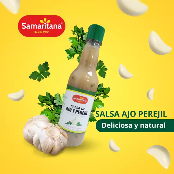 Garlic & Parsley  Sauce -  14 Oz - No Artificial Colors/Flavors
