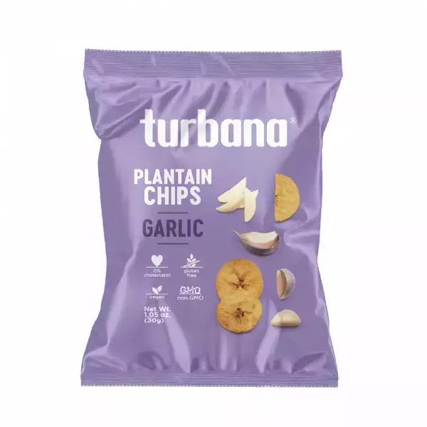 Garlic Plantain Chips x 1.05 oz E