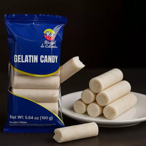 Gelatin Candy – 5.64 oz – Traditional Colombian Sweet – 13 units – Shelf-stable snack PL.
