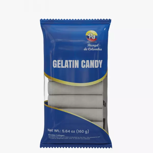 Gelatin Candy – 5.64 oz – Traditional Colombian Sweet – 13 units – Shelf-stable snack.