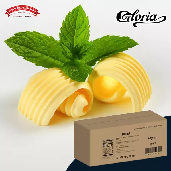 Gloria butter - Not lecithin added- 22 lb