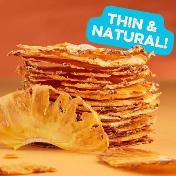 Good Chips by Paramo Snacks | Baked Pineapple Chips | 1oz Snack   Vegan E.