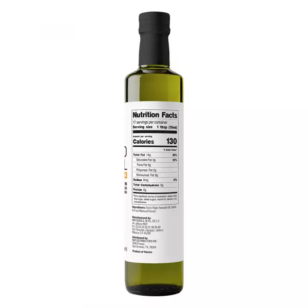 Gourmet Avocado Oil Garlic flavor - 8.8 fl oz