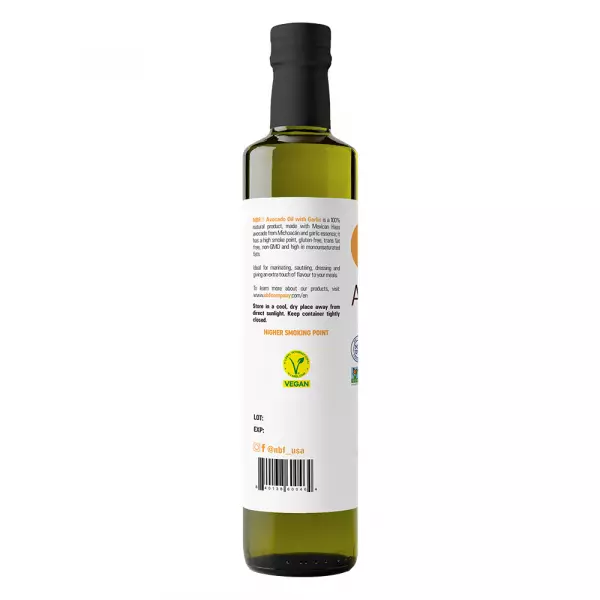 Gourmet Avocado Oil Garlic flavor - 8.8 fl oz