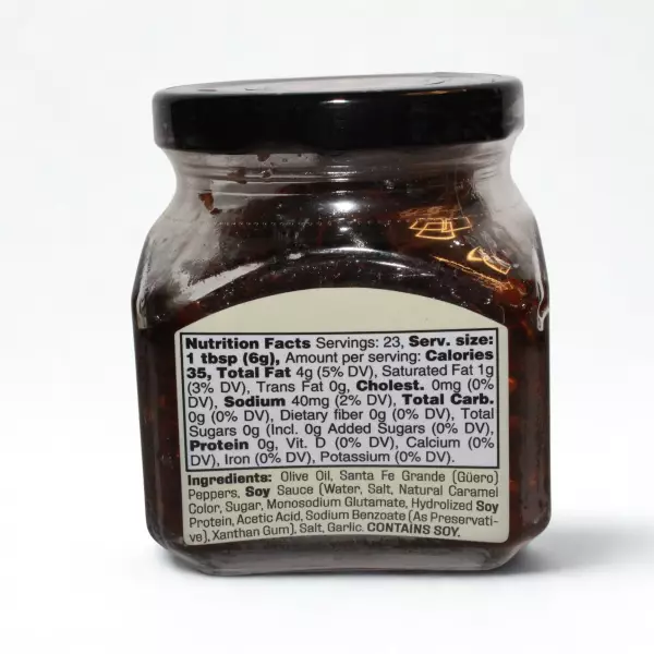 Güero 4.94 oz - Olive Oil - No Preservatives - No Artificial Colors.