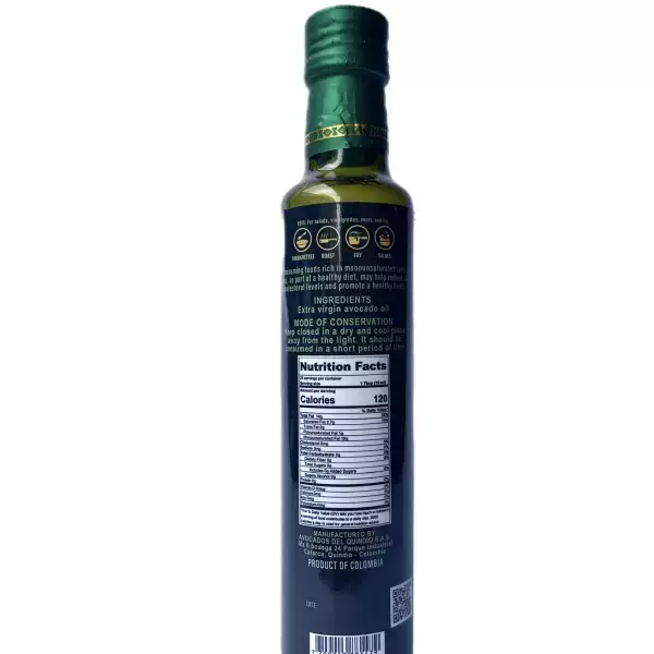 Hey Chef | Avocado Oil | Natural flavor | Extra Virgin | 100% natural |  Vegan | 8.4 Oz E.