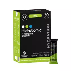 Hidratomic - Electrolyte Mix - Lemon Flavored - Zero Sugar/Zero Caffeine - No Artificial Colors.