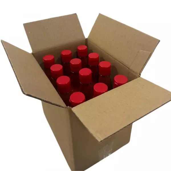 Hot Chilli Sauce 14 Oz  -  Made With Natural Chili Paste