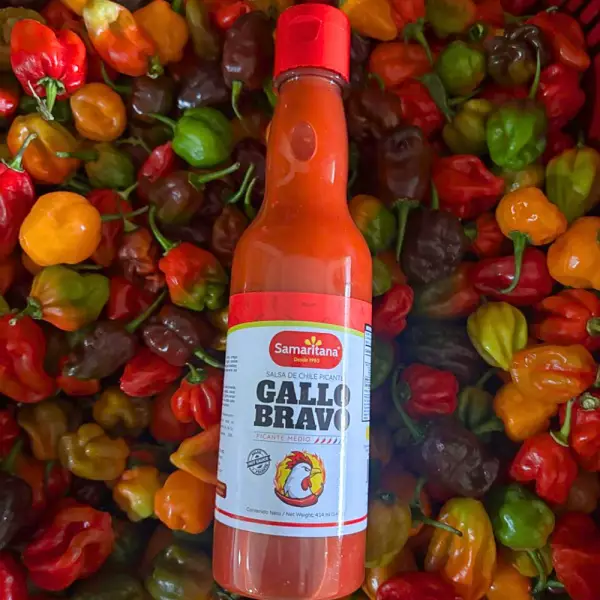 Hot Chilli Sauce 14 Oz  -  Made With Natural Chili Paste