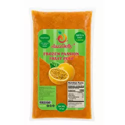 JazzDelly - Passion Fruit Pulp - 14 oz (397 g) - 12 units