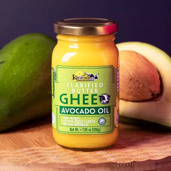 Karavansay Alimentos Naturales | Butter Ghee | Avocado oil | 7.05 Oz E.
