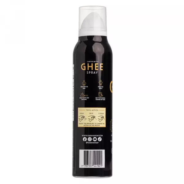 Karavansay Alimentos Naturales | Ghee Spray Original | 5 oz E.