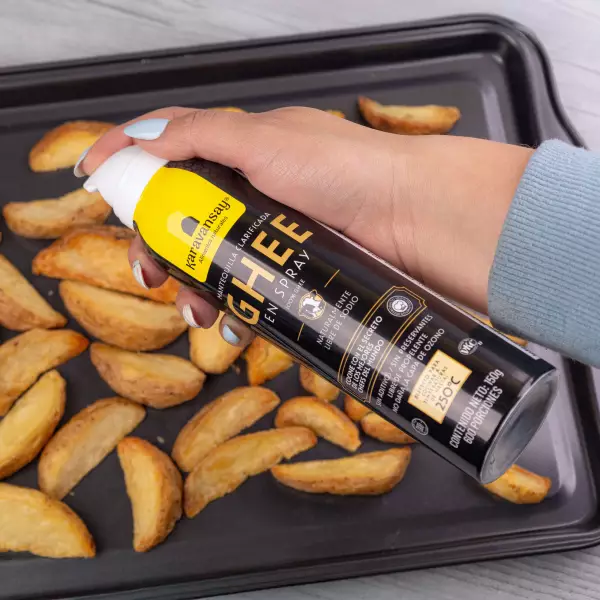 Karavansay Alimentos Naturales | Ghee Spray Original | 5 oz E.