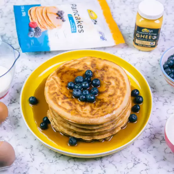 Karavansay Alimentos Naturales | Premix pancakes crepes and waffles | Doypack   17.64 Oz E.