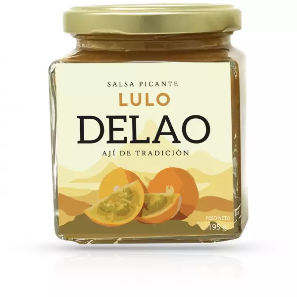 Lulo (Naranjilla) Spicy sauce / Vegan / Natural / Recycle / 7 oz 1