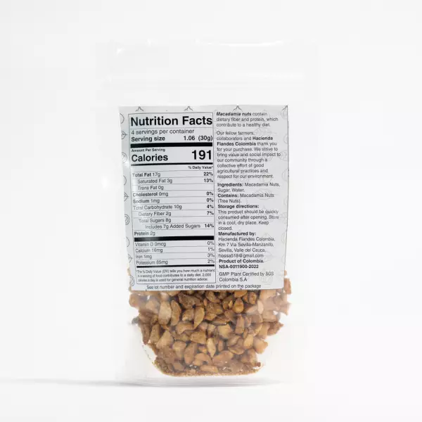 Macadamia Nuts / Candied / 3.52 oz (100g)