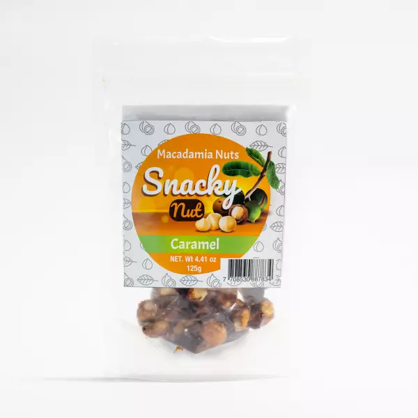 Macadamia Nuts / Caramel / 3.52 oz (100g)