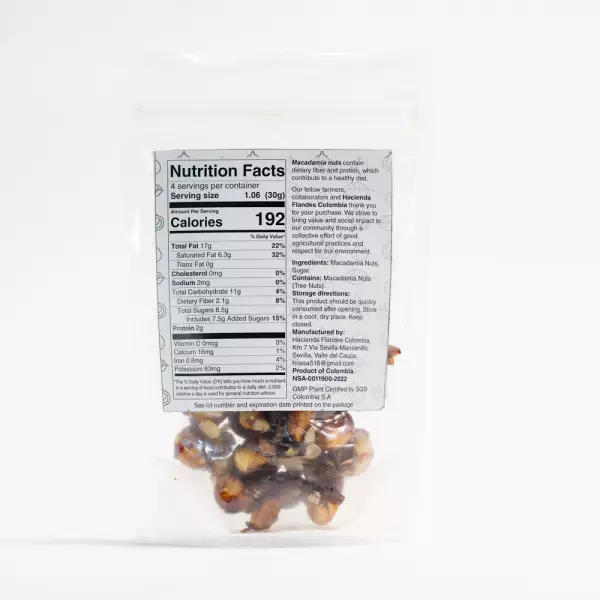 Macadamia Nuts / Caramel / 3.52 oz (100g)