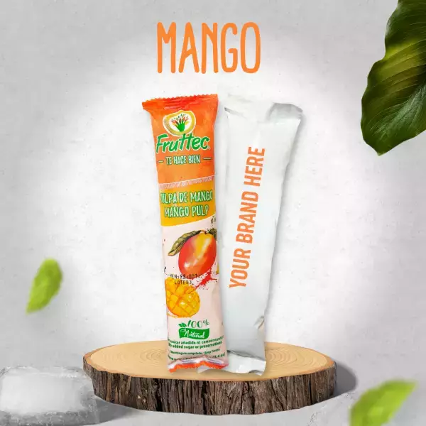 Mango Pulp / 100% Natural / Chemical-free and Additive-free / Effortless Preparation / 4.4 Oz Unit E