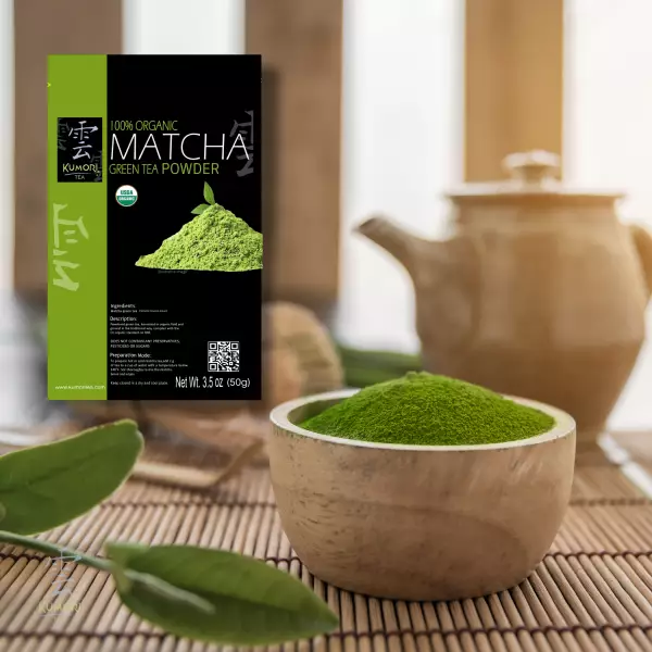 Matcha Tea - 1.76oz - 100% Organic - Green Tea - Vegan - Organic