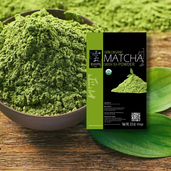 Matcha Tea - 1.76oz - 100% Organic - Green Tea - Vegan - Organic