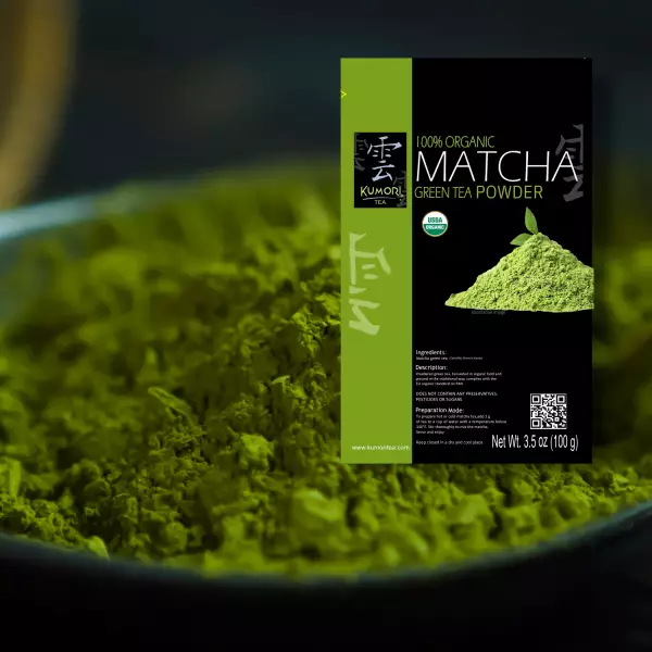 Matcha Tea - 3.5oz - 100% Organic - Green Tea - Vegan - Organic