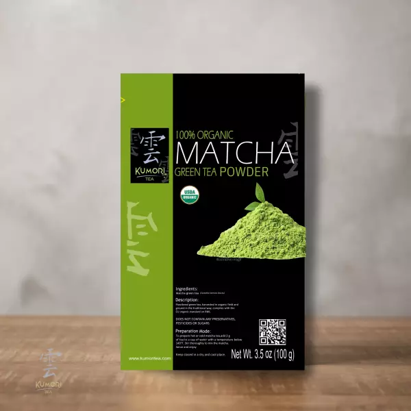 Matcha Tea - 3.5oz - 100% Organic - Green Tea - Vegan - Organic