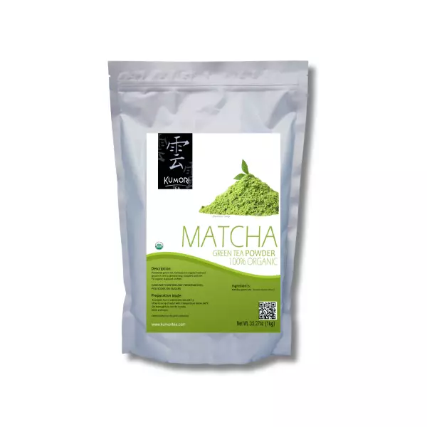 Matcha Tea - 35.27oz - 100% Organic - Green Tea - Vegan - Organic