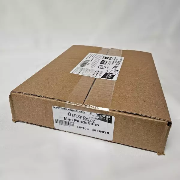 Mini Pandebono Cheese Rolls X 100 Units Per Case I 7 Pounds