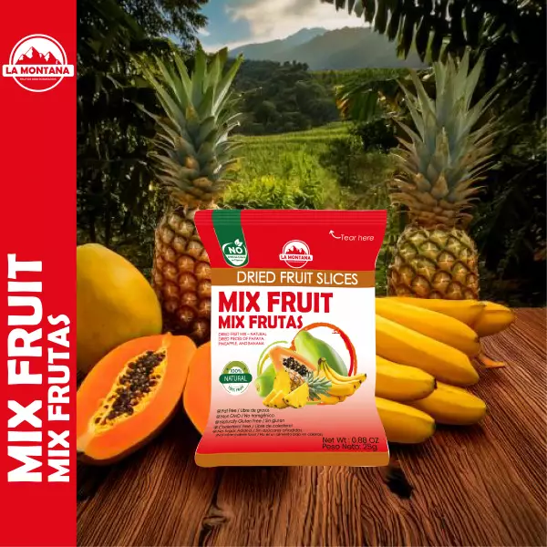 Mix Fruit dried snacks - 0.88 oz - 100% fruit natural - No sugar addied - Gluten Free