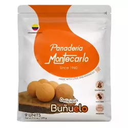 Montecarlo | Bunuelo | 9 units | Low Sugar | No Preservatives E