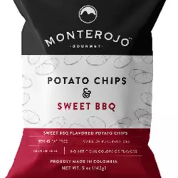 Monterojo | Sweet BBQ Potato Chips | 2.5oz  E