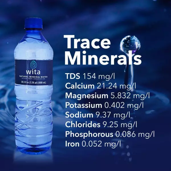 Natural Mineral Water - 20.3 FL OZ.