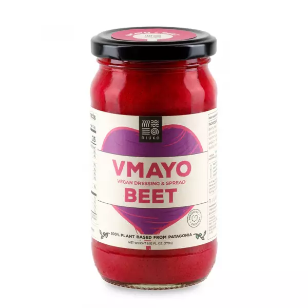 Niuke | VMayo Vegan Dressing Spread Beet | 9,52 Fl Oz