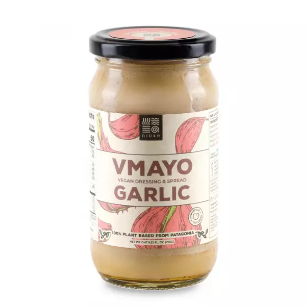 Niuke | VMayo Vegan Dressing Spread Garlic | 9,52 Fl Oz