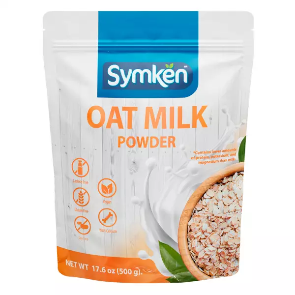 Oat Milk Powder 17.6 Oz - No added sugar - Gluten free - Lactose free - Non-GMO