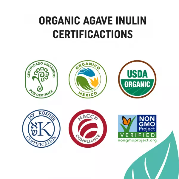 Organic Agave Inulin Powder - 1 lb