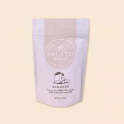 Palato - Almonds Covered in White Chocolate w/ Lemon Oil-4.5oz pouch-Bean to Bar-Hand Crafted