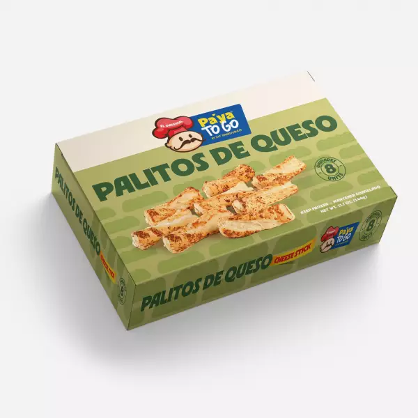 Palitos de Queso / Cheese Breadsticks Size Per Unit 12.1 Oz 12x8 units