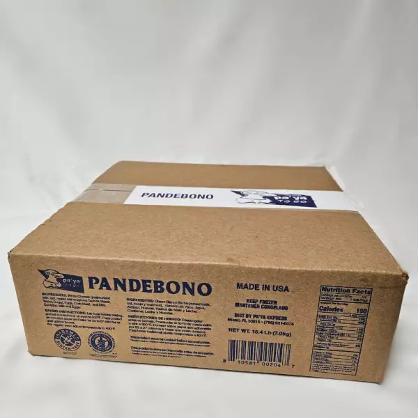 Pandebono X 100 Und Per Case I 18 Pounds