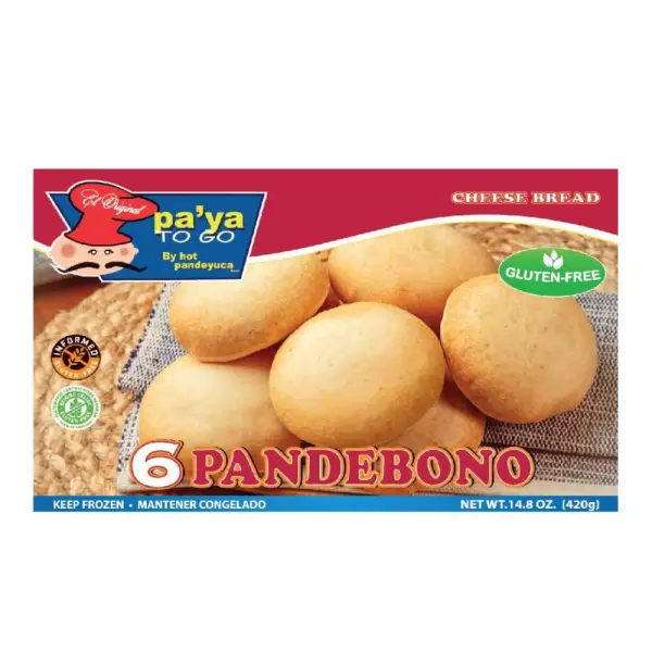 Pandebono / Yuca Cheese Bread  14.8  Oz  12x6 Units